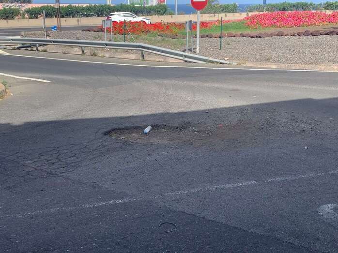 Imagen del socavón / TA